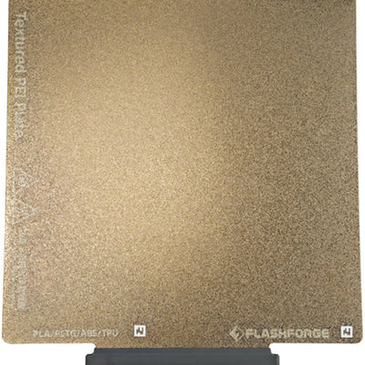 FlashForge PEI-printplaat met goudkleurig getextureerd oppervlak voor de Adventurer 5X, 5M en 5M Pro