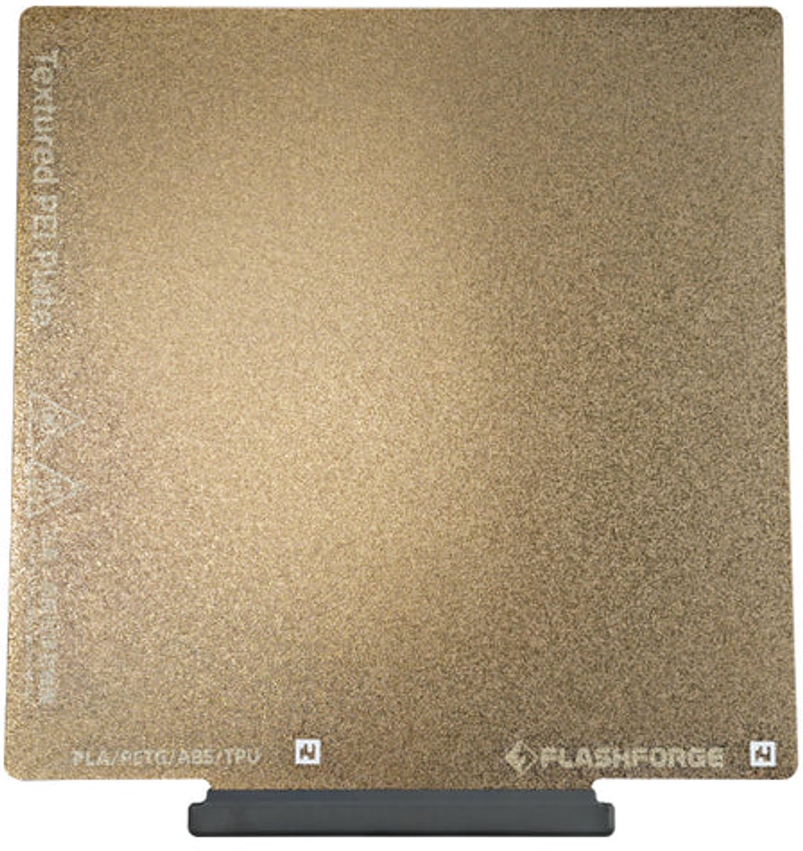 FlashForge PEI-printplaat met goudkleurig getextureerd oppervlak voor de Adventurer 5X, 5M en 5M Pro