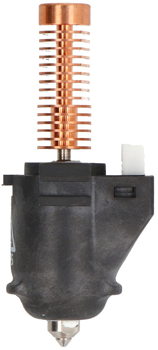 0,25 mm snelwissel-nozzle voor de Adventurer 5M, gezien van de andere zijkant
