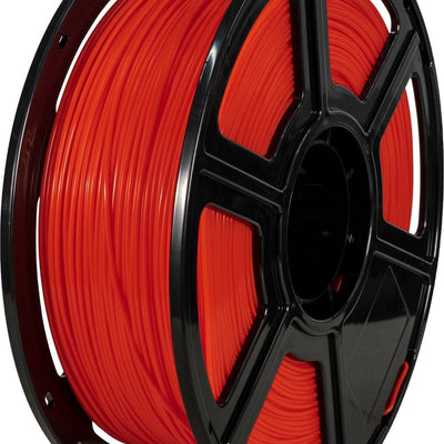 FlashForge PLA-filament rood op zwarte spoel, 1,75 mm, 1 kg
