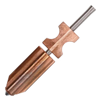 FlashForge nozzle 0,6 mm voor de Adventurer 5X, koperen hotend met geleidebuis